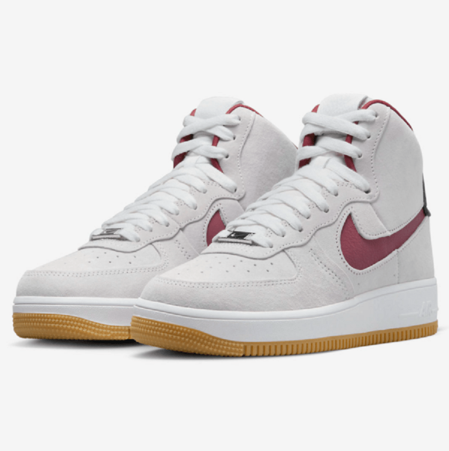 Giày Nike Air Force 1 High Sculpt ‘Grey Suede’ DC3590-104 - Ảnh 3