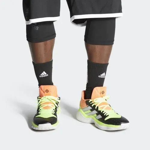 Alternative view of Giày Adidas Harden Stepback 'Signal Coral' EF9890