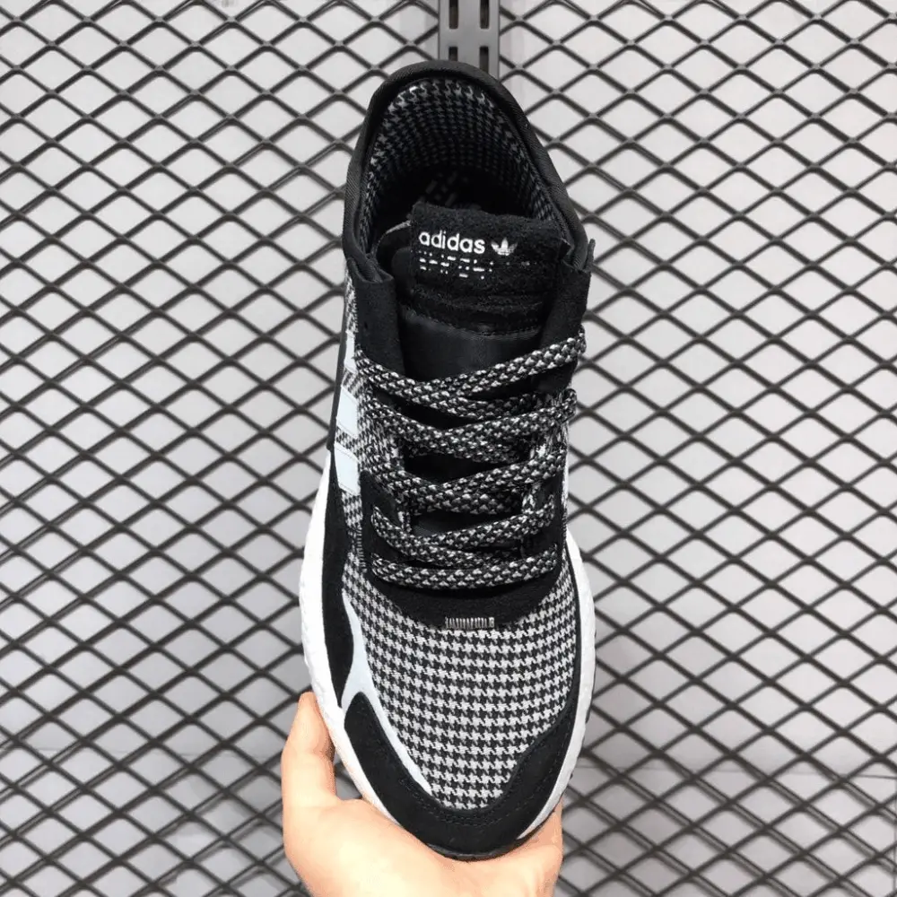 Giày Adidas Nite Jogger 'Black White' FV3854 - Ảnh 6