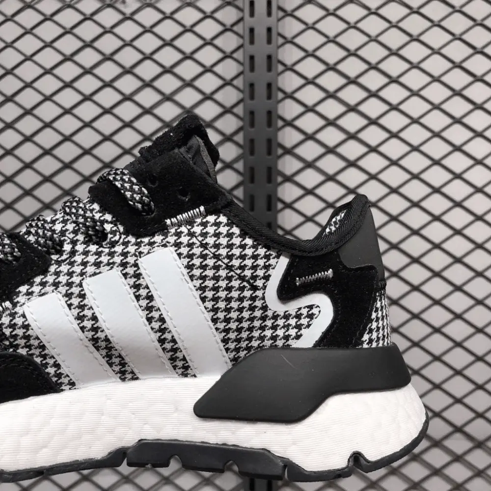 Giày Adidas Nite Jogger 'Black White' FV3854 - Ảnh 5