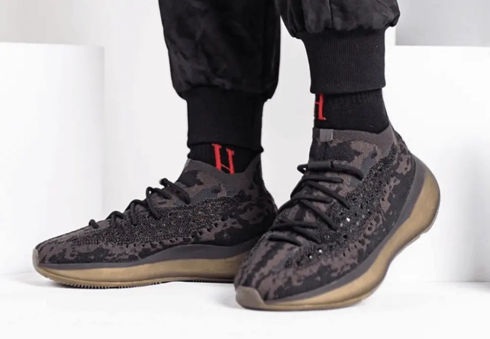 Giày Adidas Yeezy Boost 380 'Onyx Non-Reflective' FZ1270 - Ảnh 5