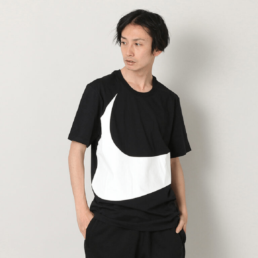 Áo Nike Men Sportswear Swoosh T-shirts Black AR5192-010 - Ảnh 5