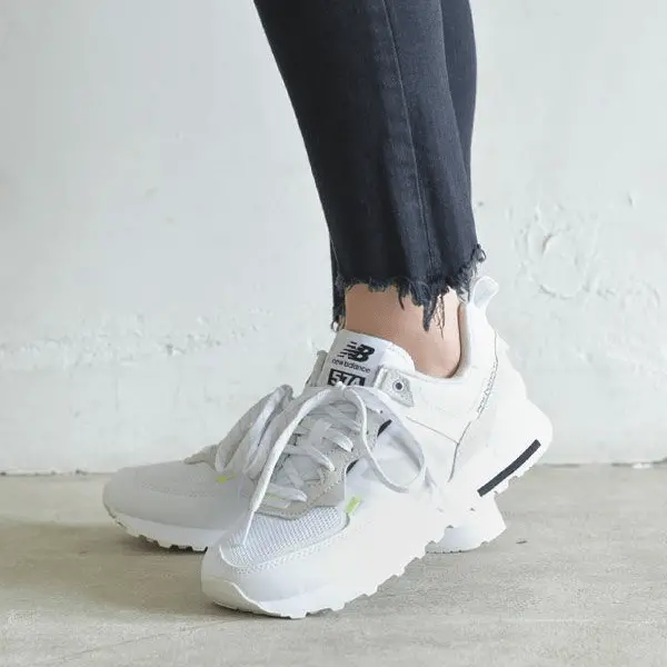 Alternative view of Giày New Balance 574 White Summer Fog ML574IDE