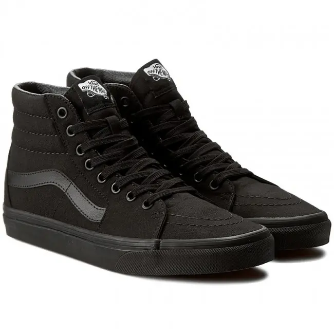 Alternative view of Giày Vans Sk8-Hi 'Triple Black' VN000TS9BJ4