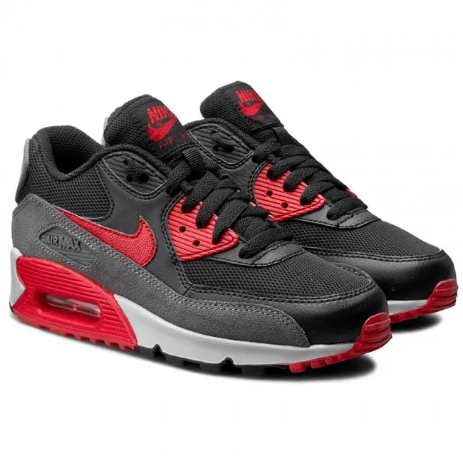 Alternative view of Giày Nike Air Max 90 Essential Black Infrared 537384-416