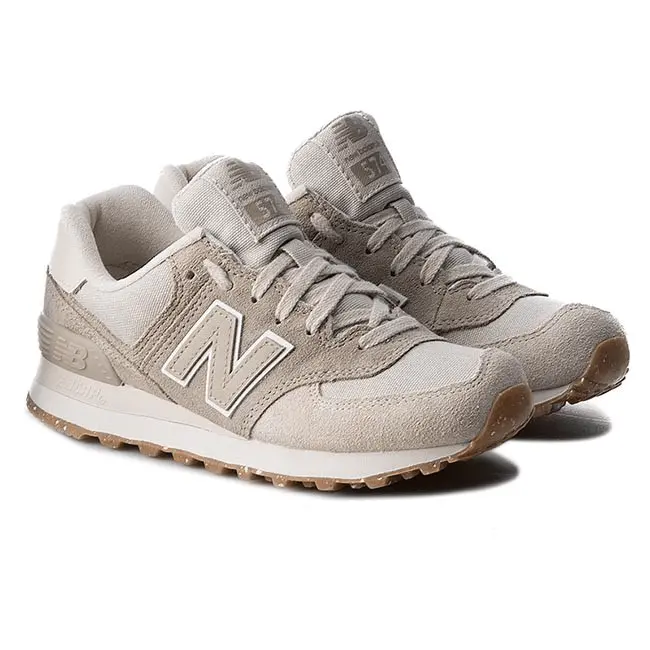 Giày New Balance 574 Beige ML574SEA - Ảnh 5