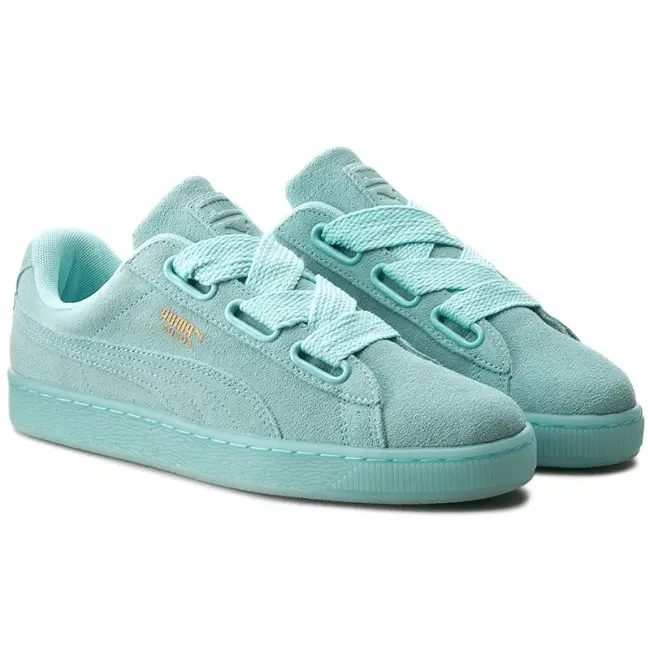 Giày Puma Suede Heart Reset Wmns 'Aruba Blue' 363229-01 - Ảnh 10