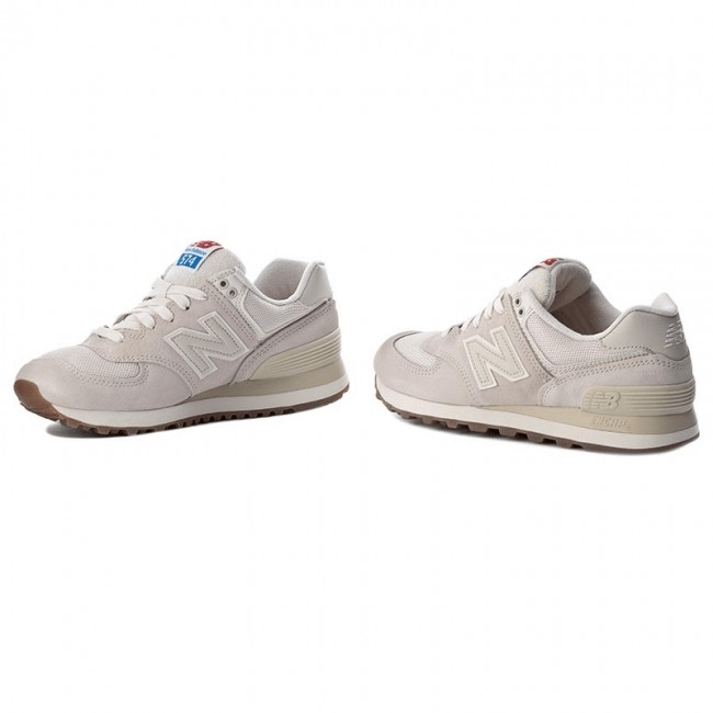 Giày New Balance Wmns 574 Retro Sport Sea Salt WL574RSC - Ảnh 4