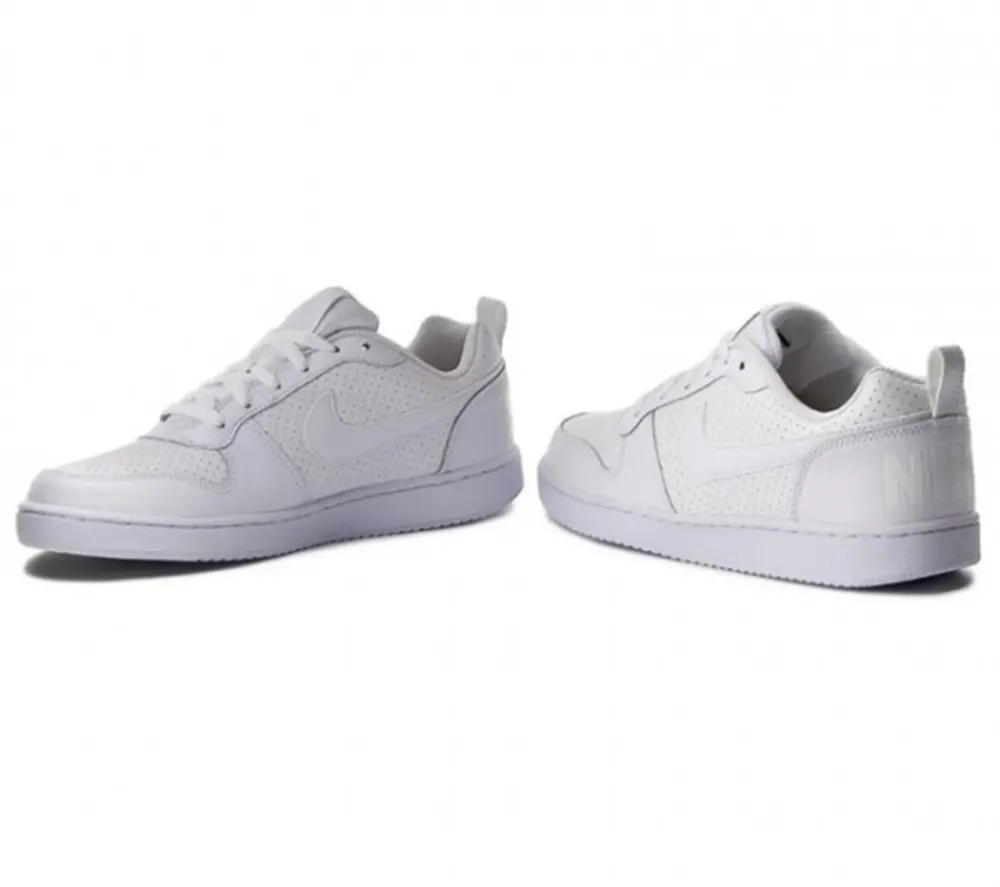 Giày Nike Court Borough Low 'Triple White' 838937-111 - Ảnh 3