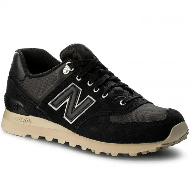 Giày New Balance 574 Series Retro Unisex Black ML574PKP - Ảnh 9
