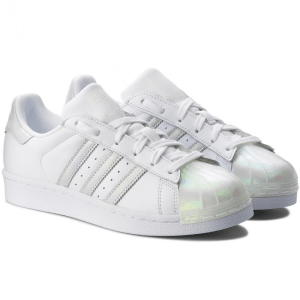 Alternative view of Giày Adidas Superstar J 'Footwear White' CQ2702