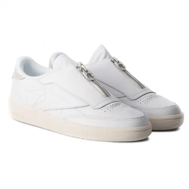 Giày Reebok Club C 85 Zip 'White' CN0139 - Ảnh 3