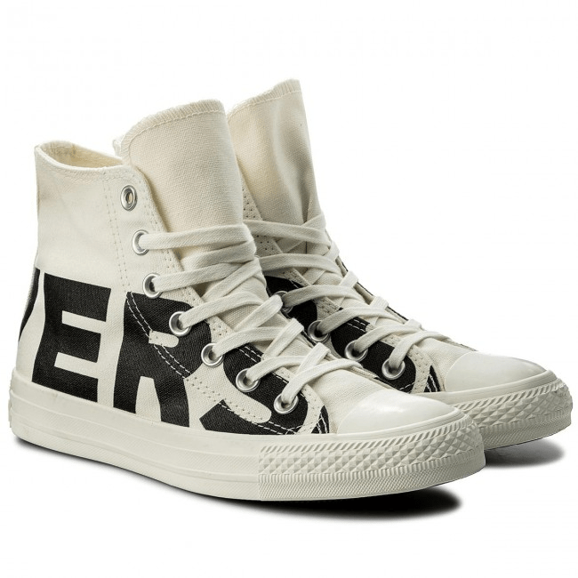 Giày Converse Chuck Taylor All Star Hi 'Plimsolls In White' 159533C - Ảnh 2