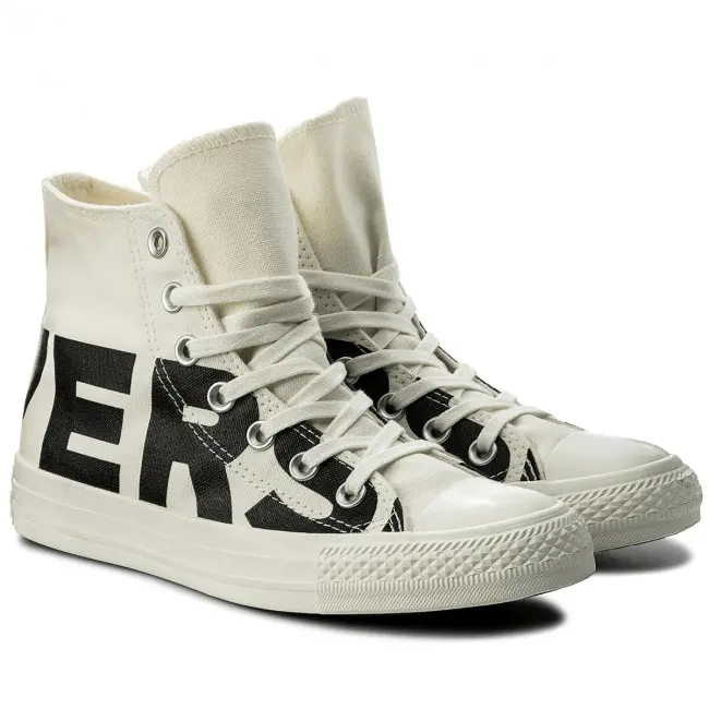 Alternative view of Giày Converse Chuck Taylor All Star Hi 'Plimsolls In White' 159533C