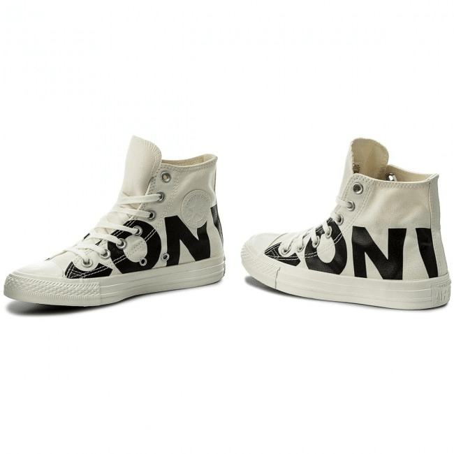 Giày Converse Chuck Taylor All Star Hi 'Plimsolls In White' 159533C - Ảnh 5