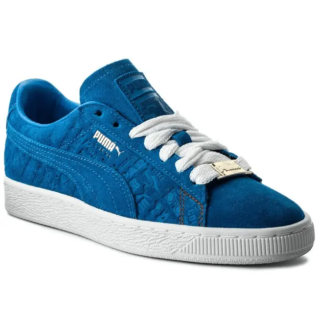 Giày Puma Suede Classic Paris 'Electric Blue' 366298-01 - Ảnh 7