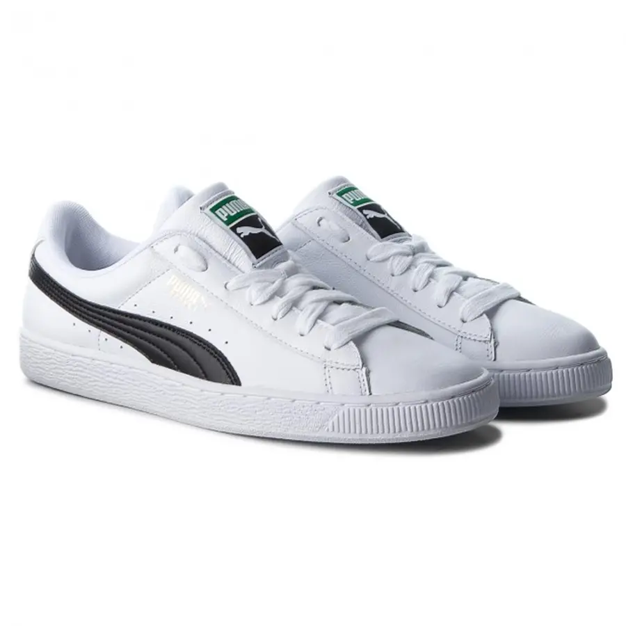 Giày Puma Basket Classic 'White Black' 354367-29 - Ảnh 3