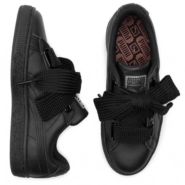 Giày Puma Wmns Basket Heart Bio Hack 'Black' 369223-03 - Ảnh 7