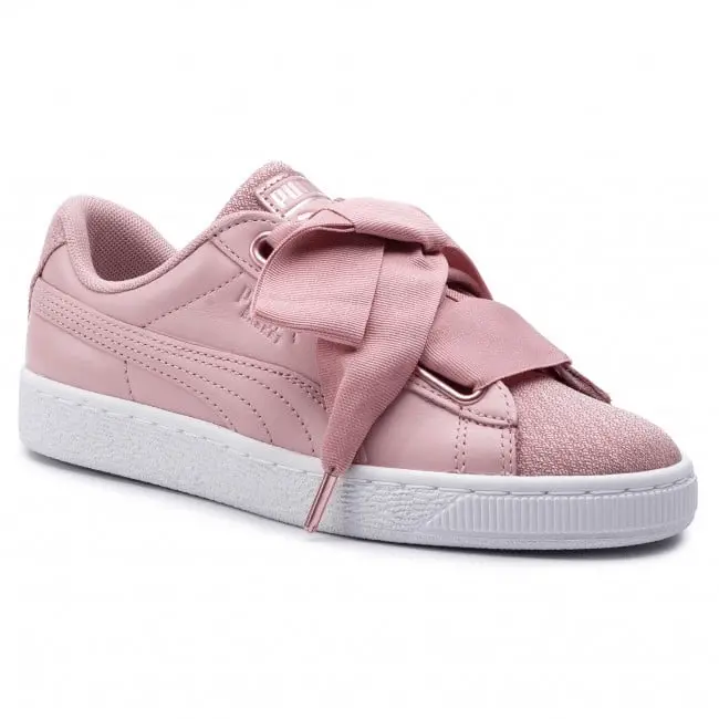 Giày Puma Wmns Basket Heart 'Pink Bubblegum' 369649-01 - Ảnh 7