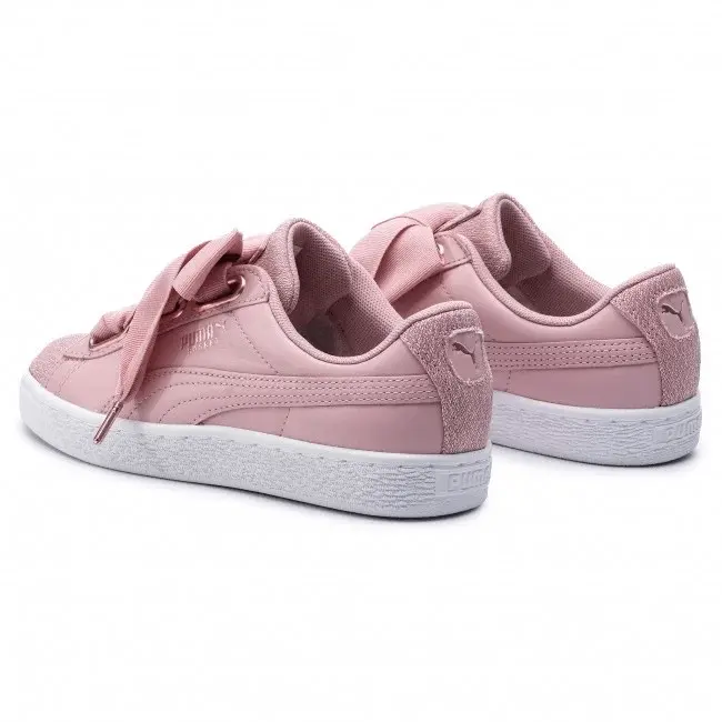 Giày Puma Wmns Basket Heart 'Pink Bubblegum' 369649-01 - Ảnh 3