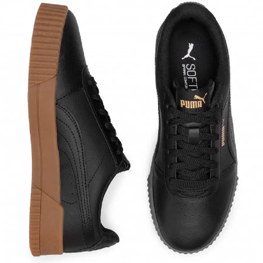 Alternative view of Giày Puma Carina Leather 'Black' 370325-06