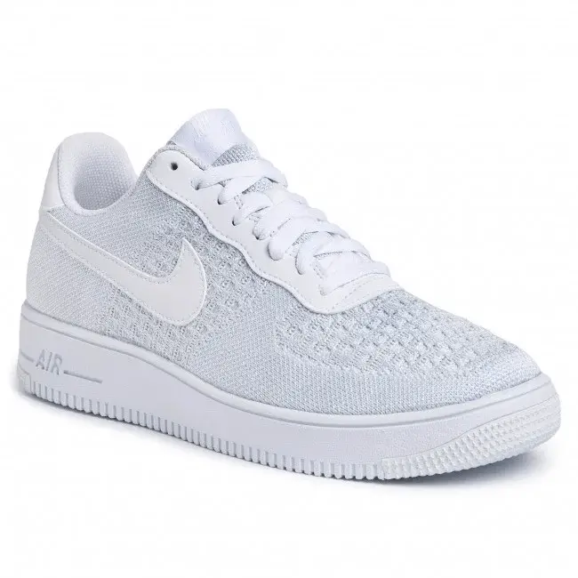 Alternative view of Giày Nike Air Force 1 Flyknit Low 2.0 'Pure Platinum' AV3042-100
