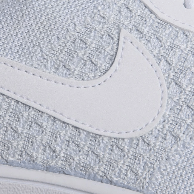 Giày Nike Air Force 1 Flyknit Low 2.0 'Pure Platinum' AV3042-100 - Ảnh 6