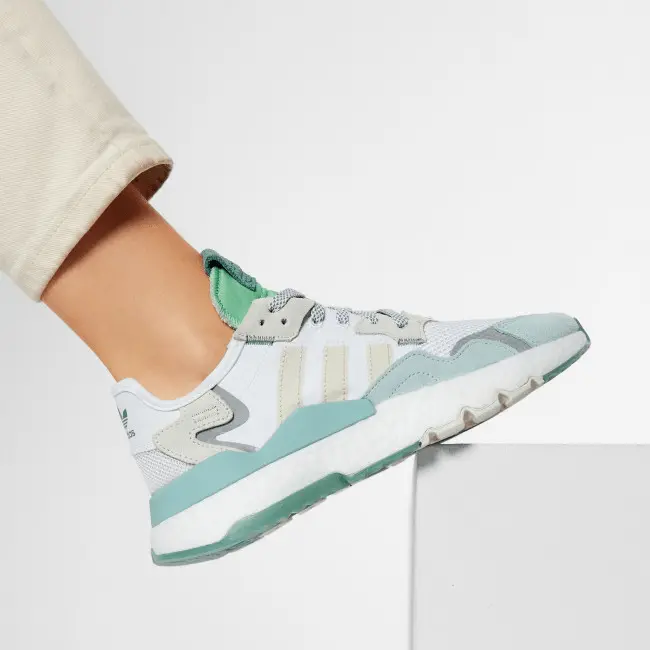 Alternative view of Giày Adidas Nite Jogger 'White Aluminum' FV1329