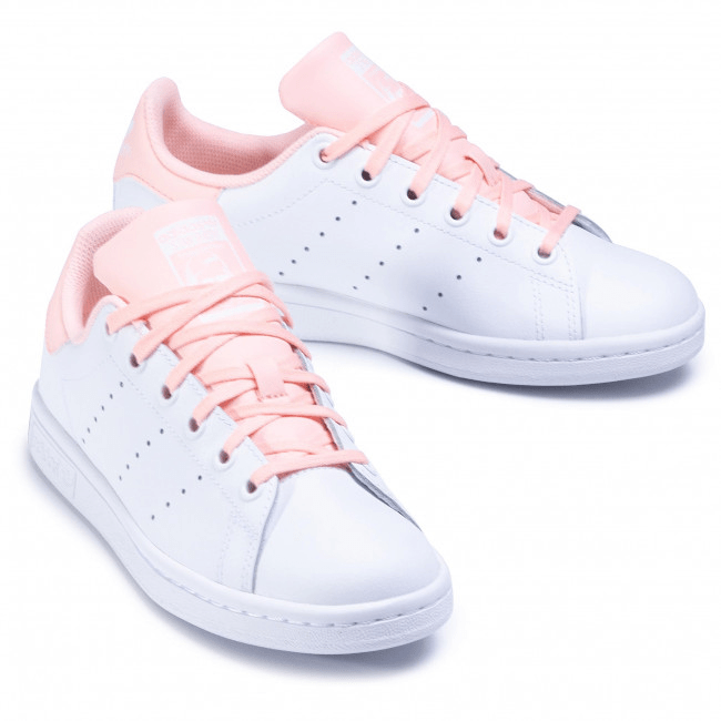 Giày Adidas Stan Smith White Pink FW4491 - Ảnh 2
