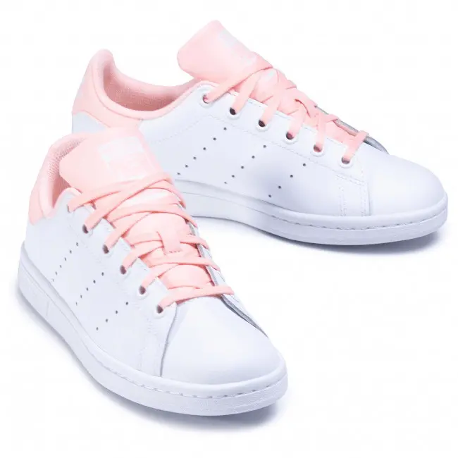 Alternative view of Giày Adidas Stan Smith White Pink FW4491