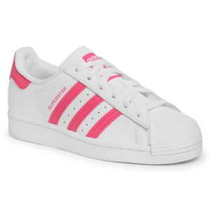 Alternative view of Giày Adidas Originals Superstar 2.0 J 'Black Pink' FW0773