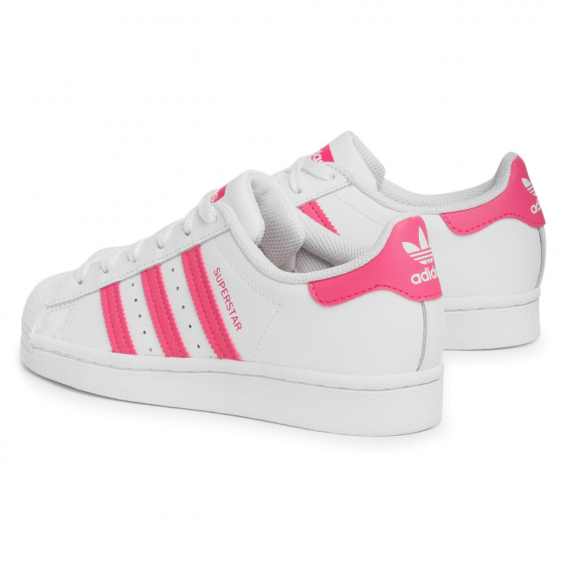 Giày Adidas Originals Superstar 2.0 J 'Black Pink' FW0773 - Ảnh 4