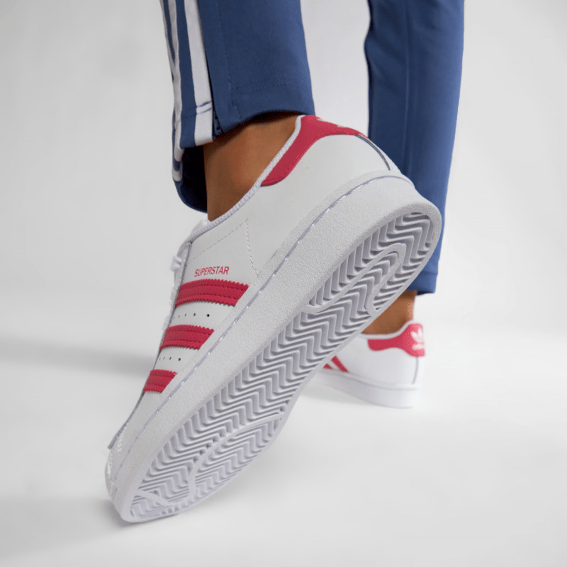 Giày Adidas Originals Superstar 2.0 J 'Black Pink' FW0773 - Ảnh 6