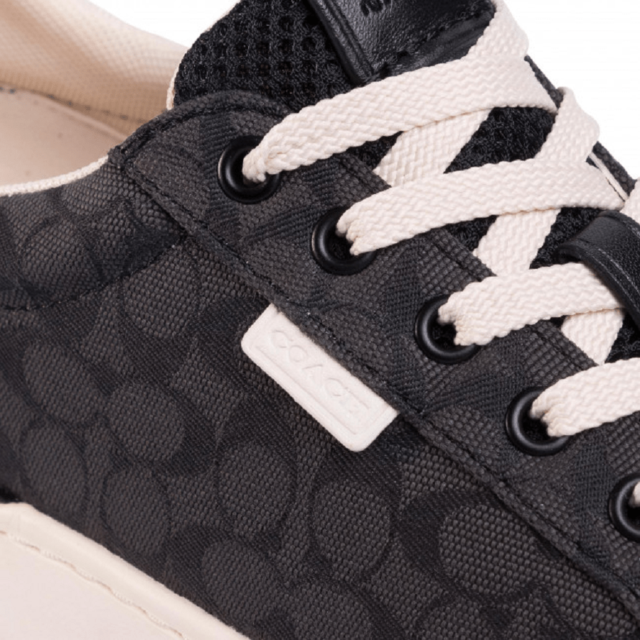Giày Coach Lowline Sig Low Top G5037-BLK - Ảnh 5