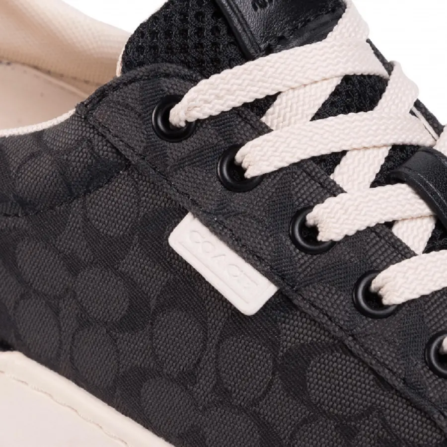 Giày Coach Lowline Sig Low Top G5037-BLK - Ảnh 5