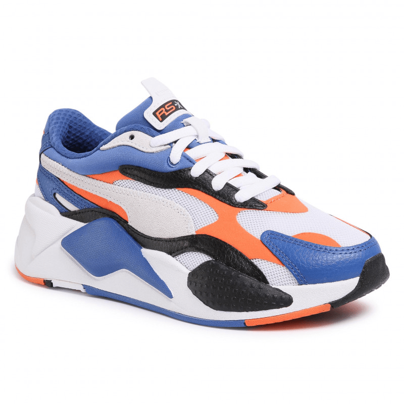 Puma RS-X³ Miracle Orange Blue White 372912-01 - Ảnh 8