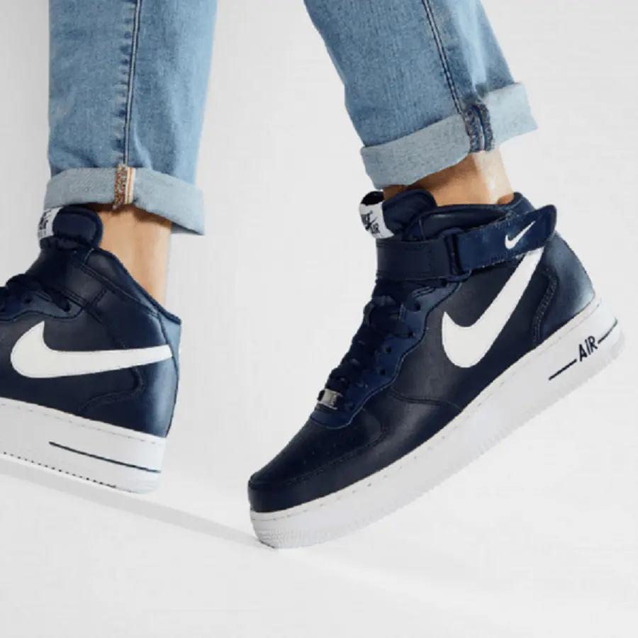 Giày Nike Air Force 1 Mid ’07 ‘Midnight Navy’ CK4370-400 - Ảnh 3