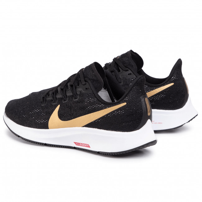Giày Nike Wmns Air Zoom Pegasus 36 'Black Metallic Gold' AQ2210-008 - Ảnh 5