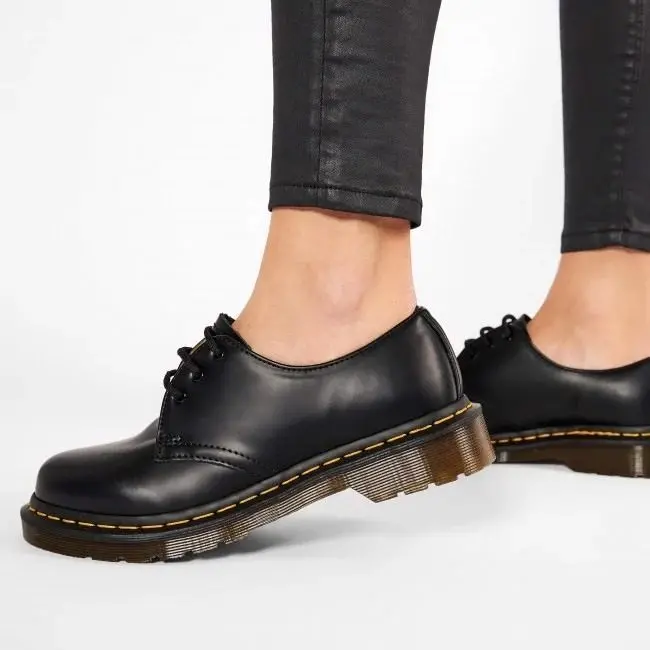 Giày Dr. Martens Wmns 1461 Smooth 'Black' 11837002 - Ảnh 5