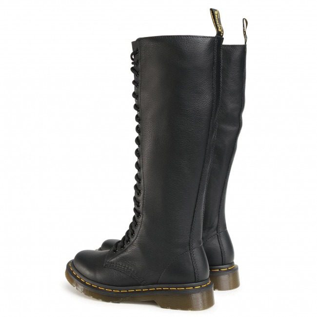 Giày Dr. Martens 1B60 Virginia Leather Knee High Boot 'Black' 23889001 - Ảnh 5