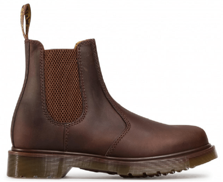 Giày Dr. Martens 2976 Brown Crazy Horse Leather Chelsea Boots 11853201