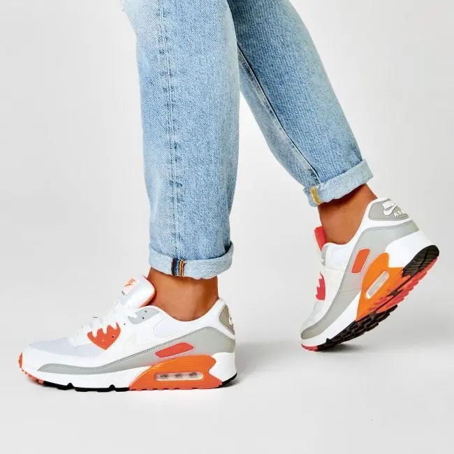 Giày Nike Air Max 90 'Hyper Orange' CT4352-103 - Ảnh 3