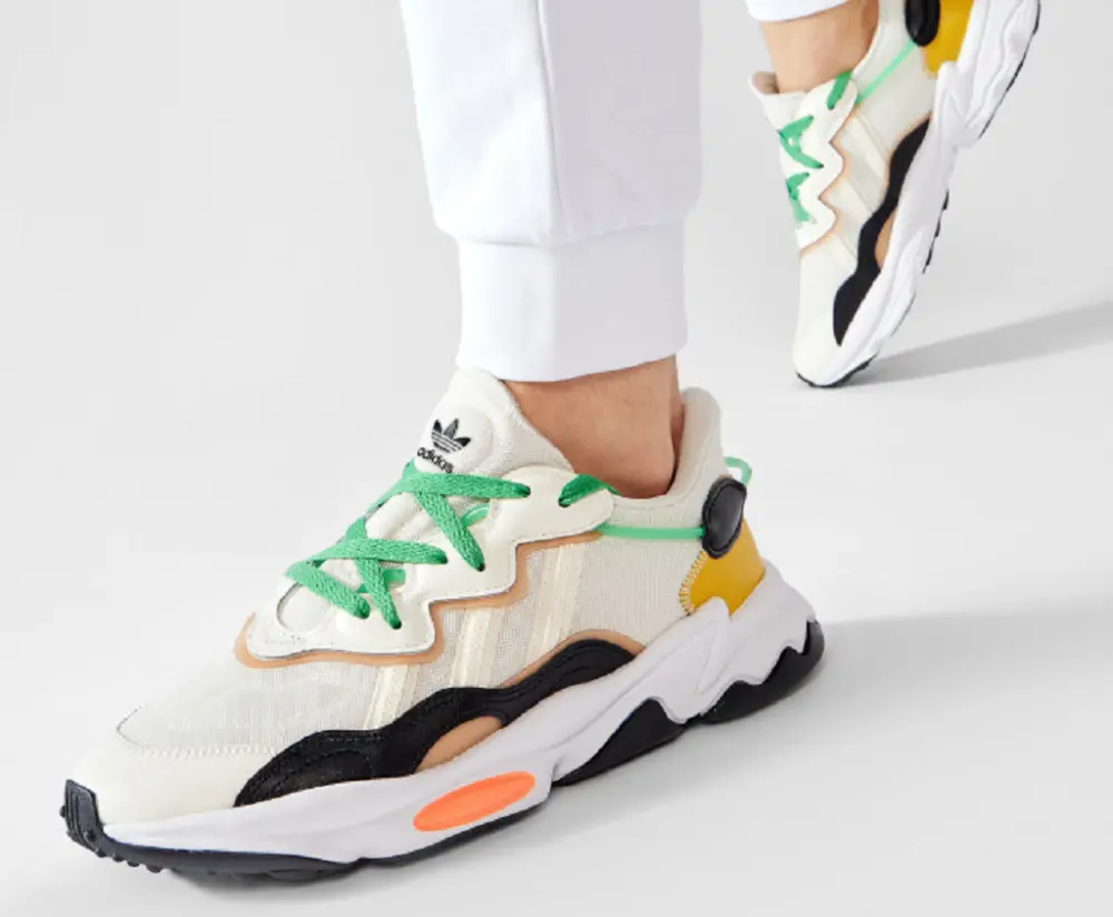 Giày Adidas Ozweego 'Cream White Screaming Orange' FX6059 - Ảnh 3