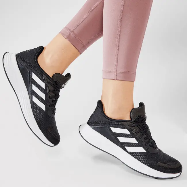 Alternative view of Giày Adidas Duramo SL Big Kids 'Black White' FX7307