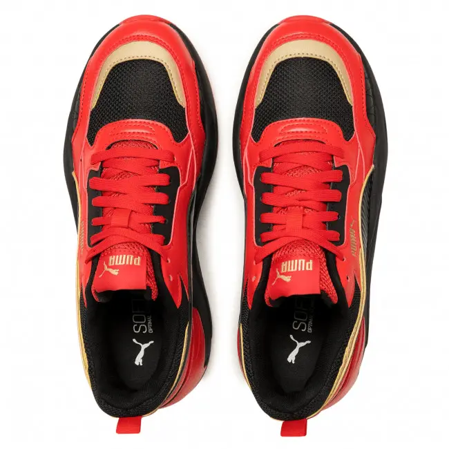 Giày Puma X Ray 2 Square Trainers 'Black Red' 373108-16 - Ảnh 3
