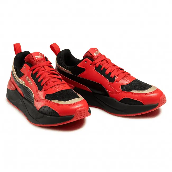 Alternative view of Giày Puma X Ray 2 Square Trainers 'Black Red' 373108-16