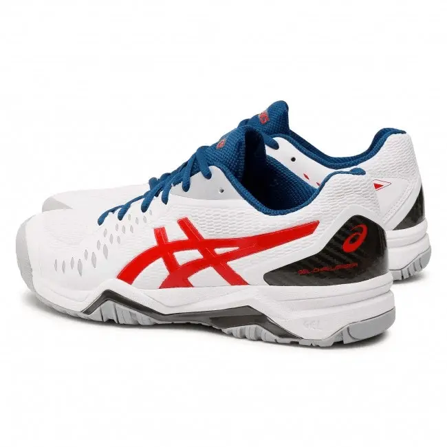 Giày Tennis Asics Gel Challenger 12 'White Classic Red' 1041A045-117 - Ảnh 4