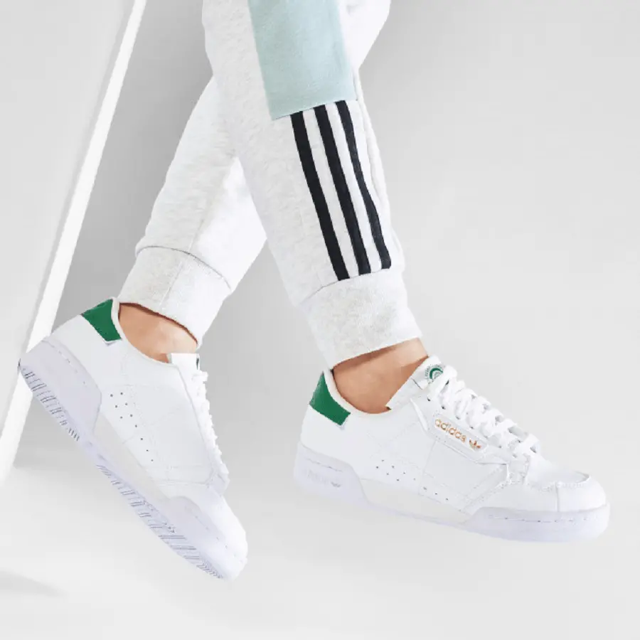 Alternative view of Giày Adidas Continental 80 'White Green' FY5468