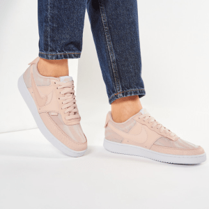 Alternative view of Giày Nike Court Vision Low Premium 'Washed Coral' CI7599-600