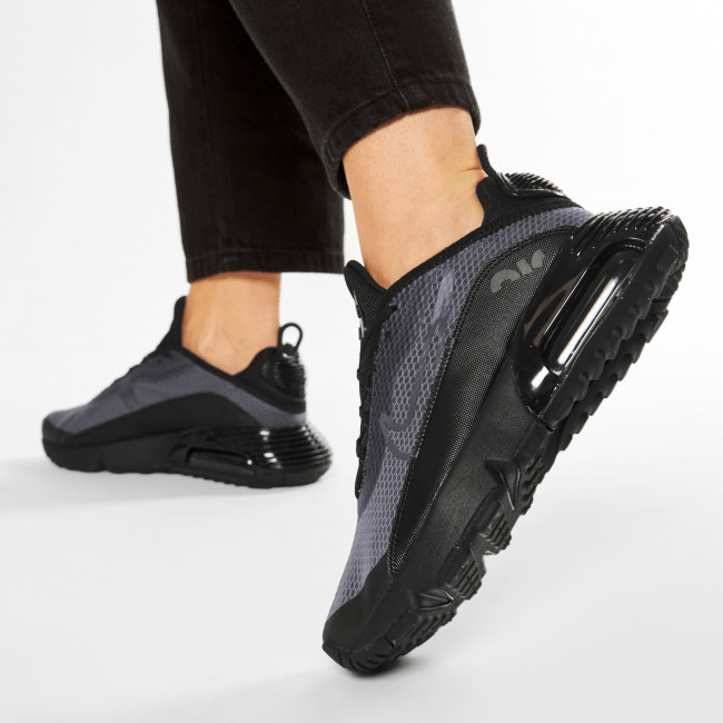 Giày Nike Air Max 2090 GS 'Black Wolf Grey' CJ4066-001 - Ảnh 2